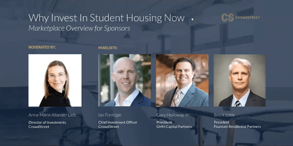VIDEO: Why Invest in Student Housing Now